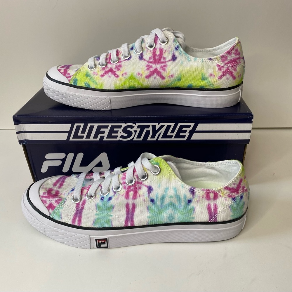 NEW Fila Tarp 1911 Tie-dye Sneakers size 9 - Picture 3 of 11